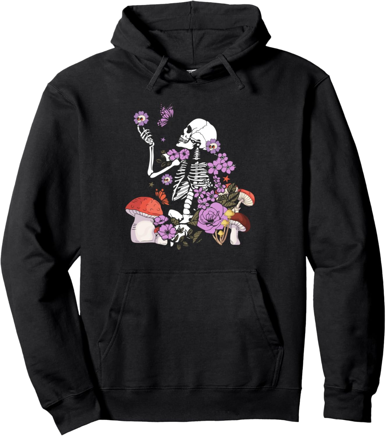 Худи с принтом «Гриб-скелет и бабочка» Aesthetic Fairycore Gift Idea, черный
Худи с принтом «Гриб-скелет и бабочка» Aesthetic Fairycore Gift Idea, черный