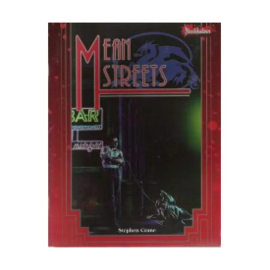 Mean Streets, Bloodshadows, мягкая обложка
Mean Streets, Bloodshadows, мягкая обложка