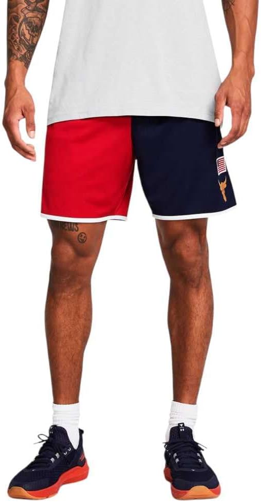Under Armour мужские шорты Project Rock RWB, Navy Blue/Red
Under Armour мужские шорты Project Rock RWB, Navy Blue/Red