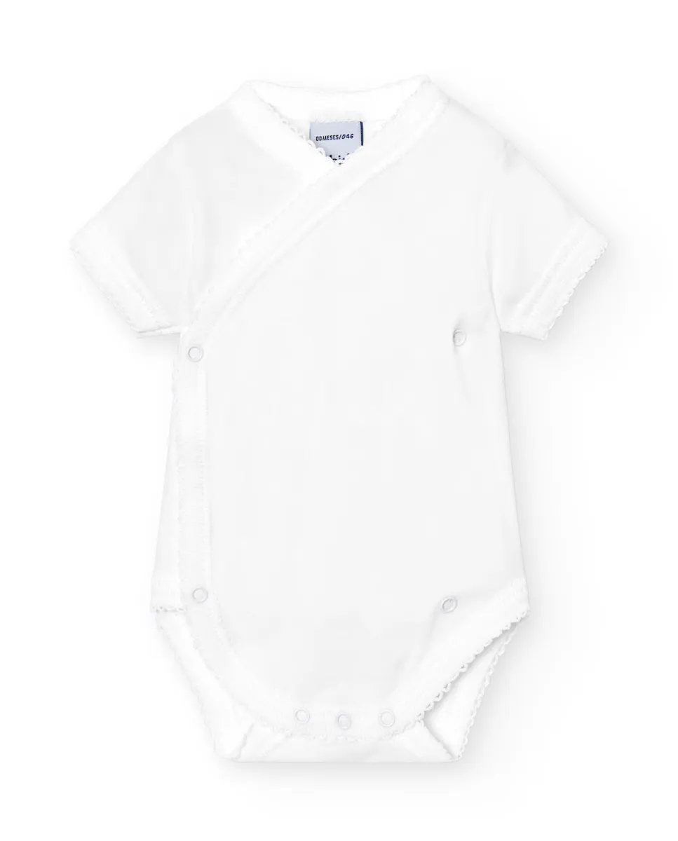 Набор из 2 детских боди с коротким рукавом, перекрестным вырезом и рубчиком 1x1 BABIDÚ, белый
Набор из 2 детских боди с коротким рукавом, перекрестным вырезом и рубчиком 1x1 BABIDÚ, белый