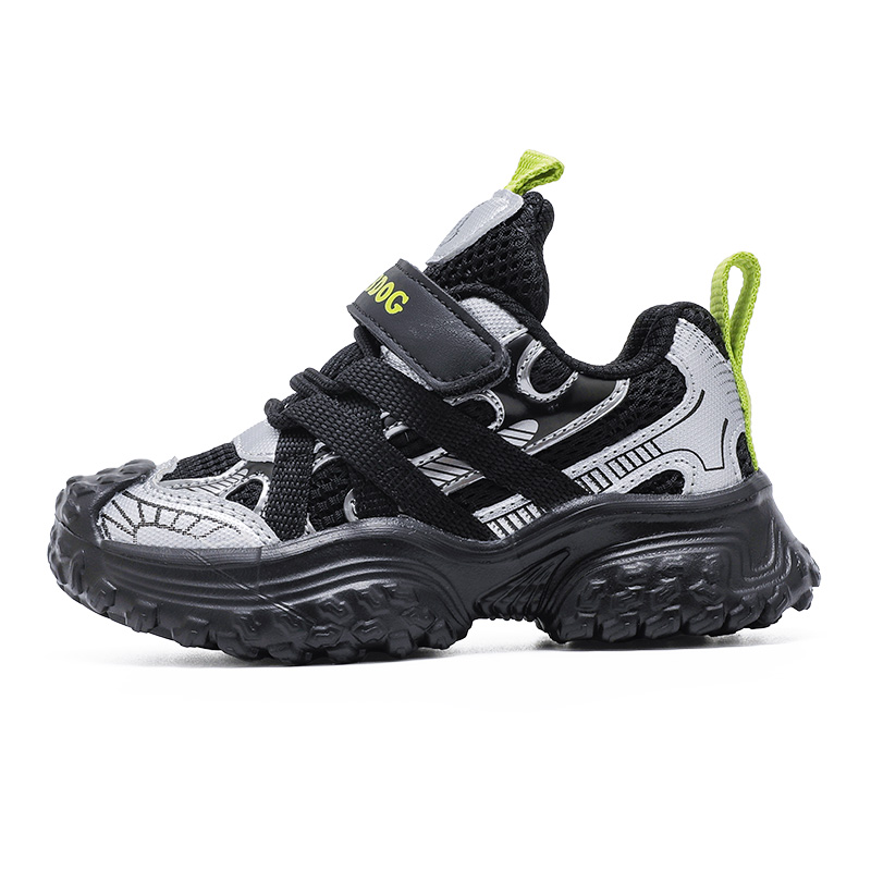 Нескользящие износостойкие низкие повседневные кроссовки для детей BOBDOG, черный/серебряный
Нескользящие износостойкие низкие повседневные кроссовки для детей BOBDOG, черный/серебряный