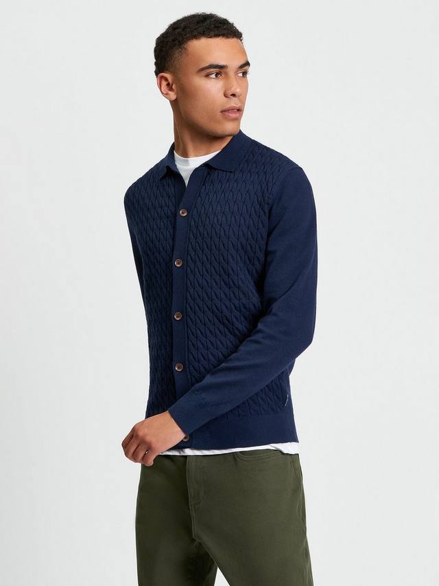 Хлопковая поло с длинным рукавом и воротником на пуговицах Ben Sherman
Хлопковая поло с длинным рукавом и воротником на пуговицах Ben Sherman