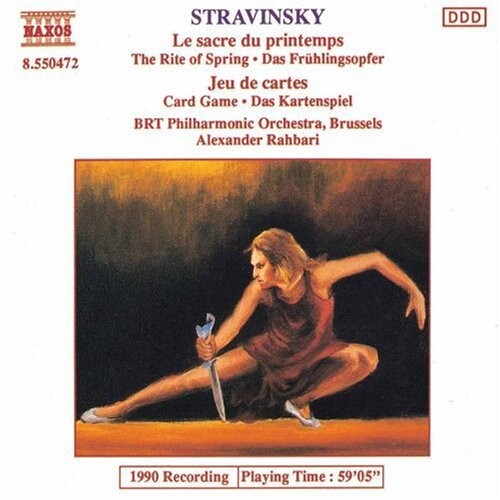 CD диск Stravinsky / Rahbari: Rite of Spring / Card Game 
CD диск Stravinsky / Rahbari: Rite of Spring / Card Game