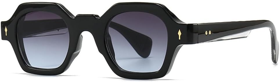 Солнцезащитные очки Polygon Retro для женщин, модные, с заклепками, для активного отдыха, с зеркальным покрытием, защита от УФ-излучения UV400, цвет C2, черный/серый, один размер TYUVIVO, C2blackgrey
Солнцезащитные очки Polygon Retro для женщин, модные, с заклепками, для активного отдыха, с зеркальным покрытием, защита от УФ-излучения UV400, цвет C2, черный/серый, один размер TYUVIVO, C2blackgrey