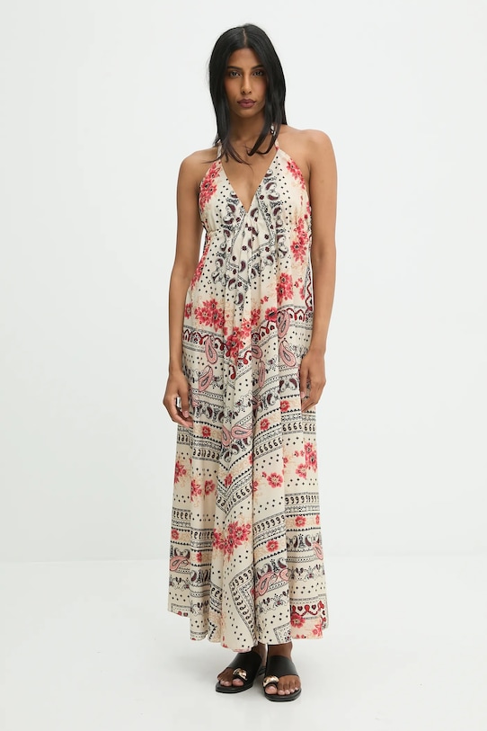 Хлопковое платье Answear.Lab, бежевый
Хлопковое платье Answear.Lab, бежевый