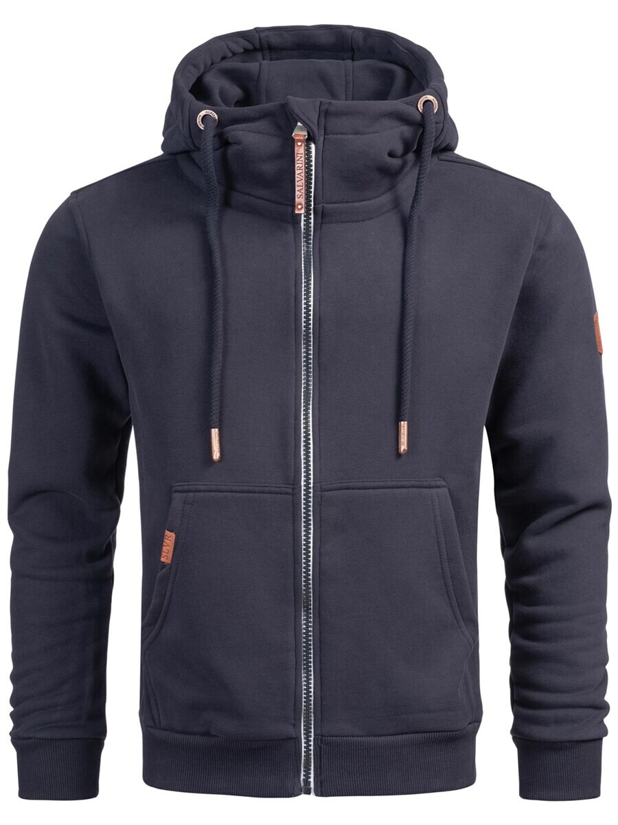 Толстовка с капюшоном на молнии Alessandro Salvarini Zip-Up Hoodie Geenio, темно-синий
Толстовка с капюшоном на молнии Alessandro Salvarini Zip-Up Hoodie Geenio, темно-синий