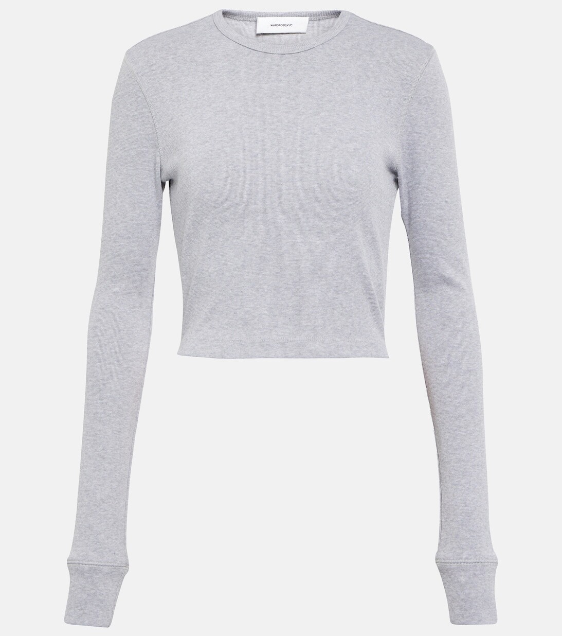 Топ из коллаборации с Hailey Bieber WARDROBE.NYC, черный
Топ из коллаборации с Hailey Bieber WARDROBE.NYC, черный