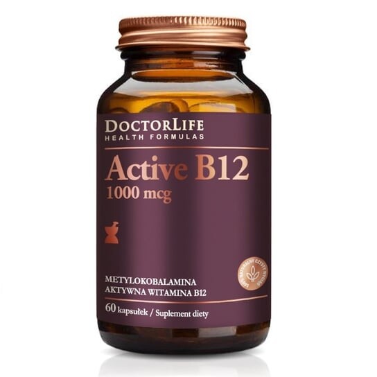 Doctor Life Active Активный витамин B12 метилкобаламин 1000 мкг 60 капсул Inna marka
Doctor Life Active Активный витамин B12 метилкобаламин 1000 мкг 60 капсул Inna marka