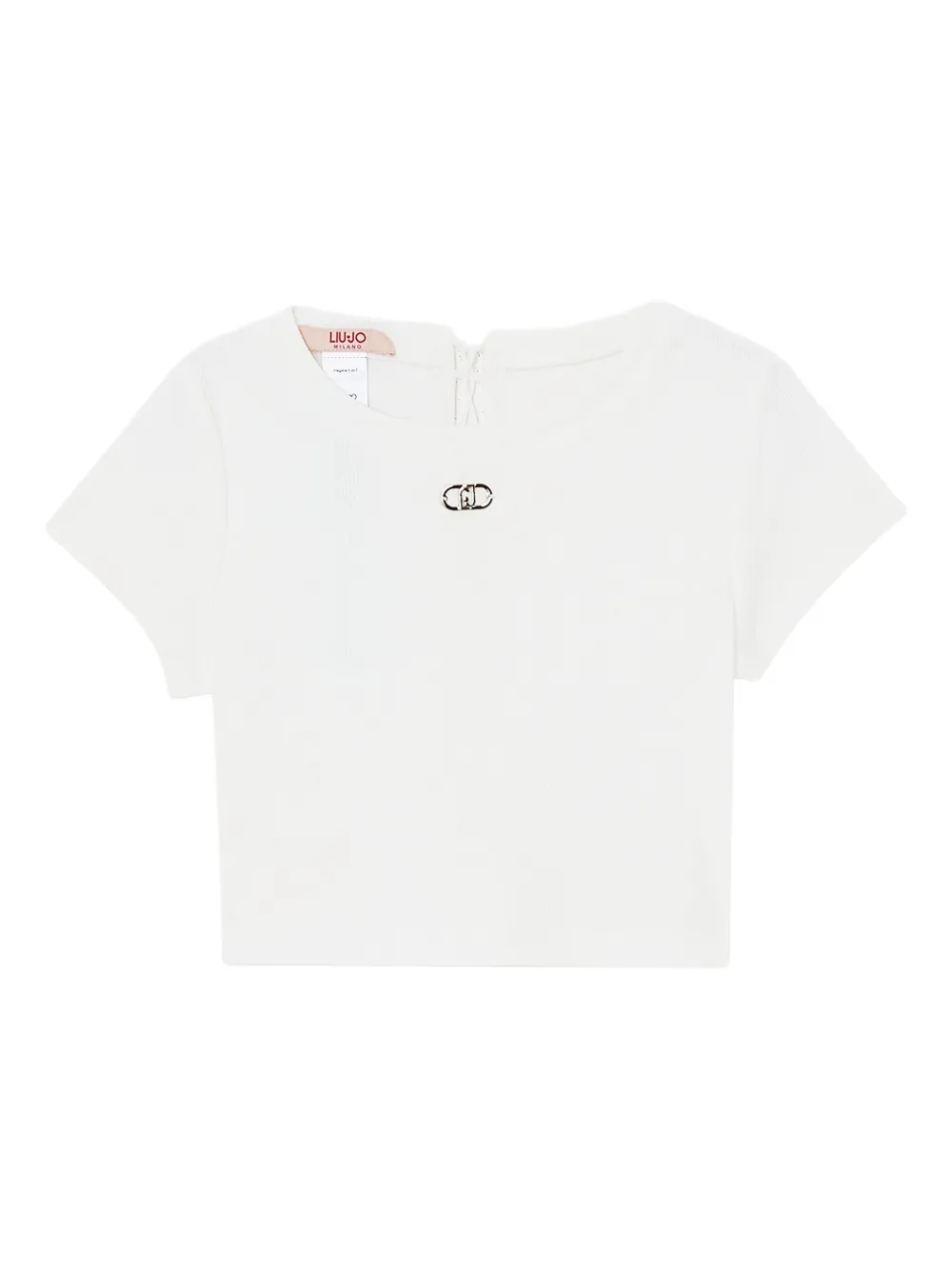 Топ с короткими рукавами в рубчик Liu Jo Kids, белый
Топ с короткими рукавами в рубчик Liu Jo Kids, белый