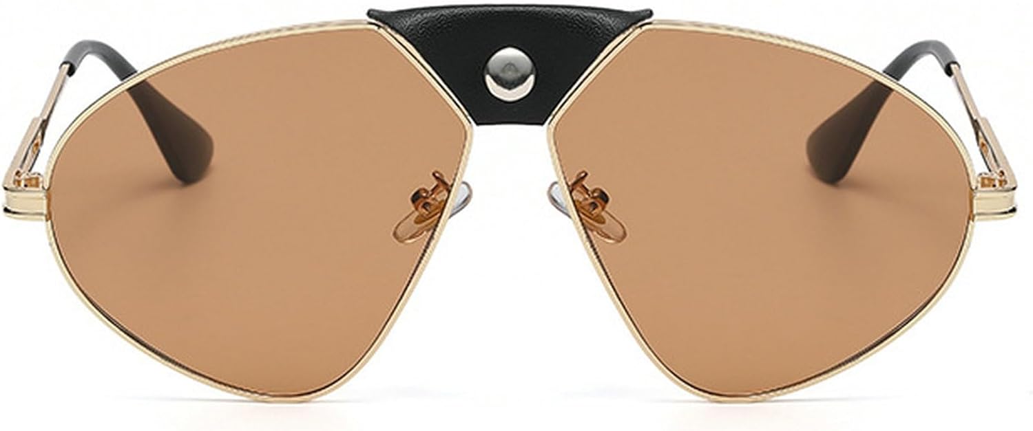 Большие солнцезащитные очки-пилот для женщин и мужчин, популярные в винтажном стиле 70-х годов, женские солнцезащитные очки с защитой от УФ-излучения UV400 mincl, Brown
Большие солнцезащитные очки-пилот для женщин и мужчин, популярные в винтажном стиле 70-х годов, женские солнцезащитные очки с защитой от УФ-излучения UV400 mincl, Brown