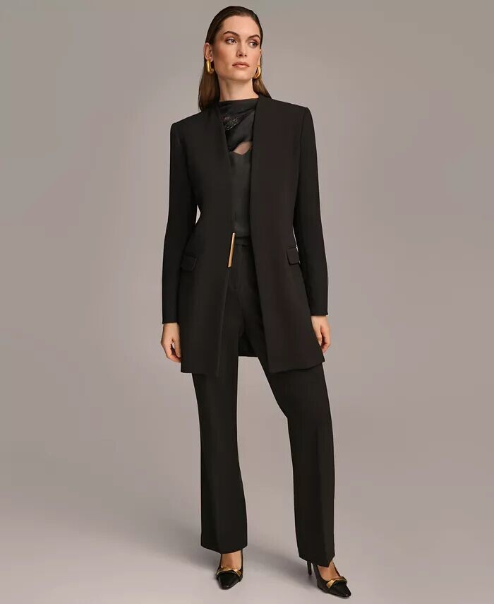Женский блейзер Donna Karan без воротника с фурнитурой Donna Karan New York, черный
Женский блейзер Donna Karan без воротника с фурнитурой Donna Karan New York, черный