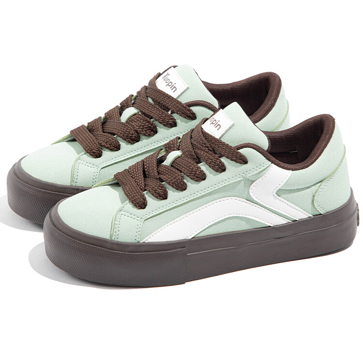 Кеды, скейтборд обувь женская низкая мятно-зеленый Tuopin
Кеды, скейтборд обувь женская низкая мятно-зеленый Tuopin