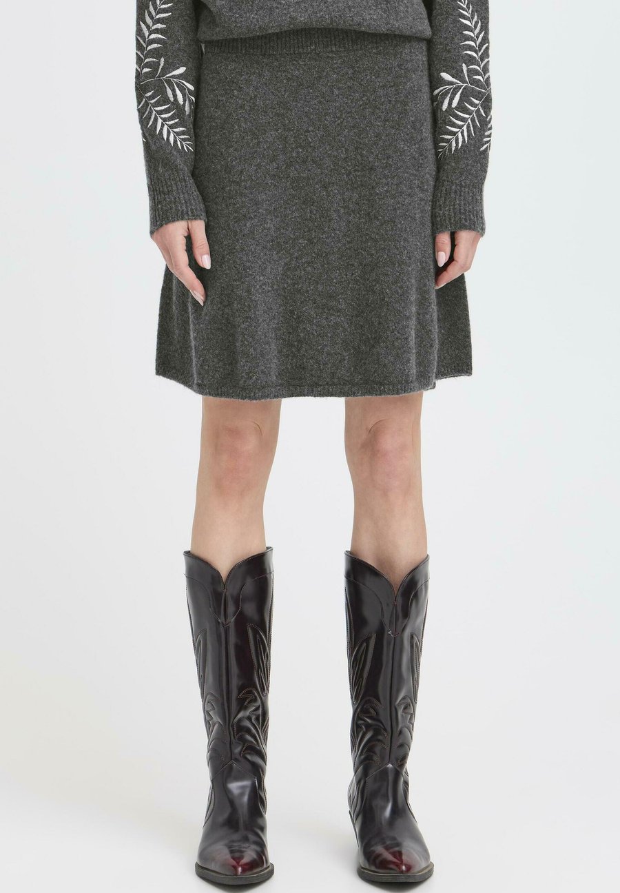 Юбка b.young MAGGE, Dark Grey Melange/Dark Grey
Юбка b.young MAGGE, Dark Grey Melange/Dark Grey