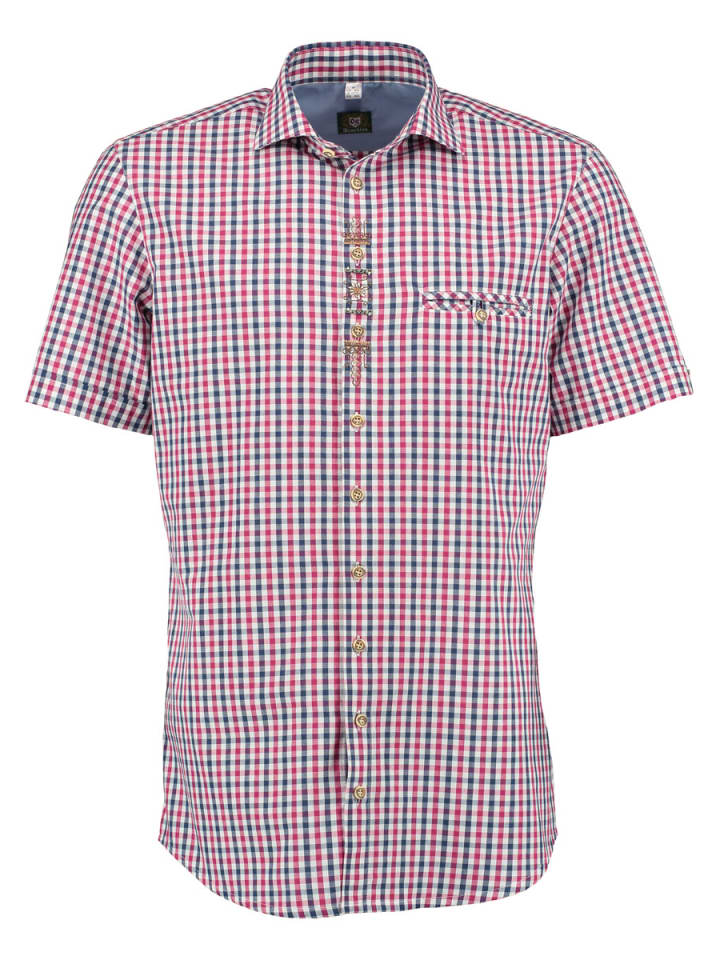 Традиционная рубашка Блери темно-синего цвета OS-Trachten
Традиционная рубашка Блери темно-синего цвета OS-Trachten