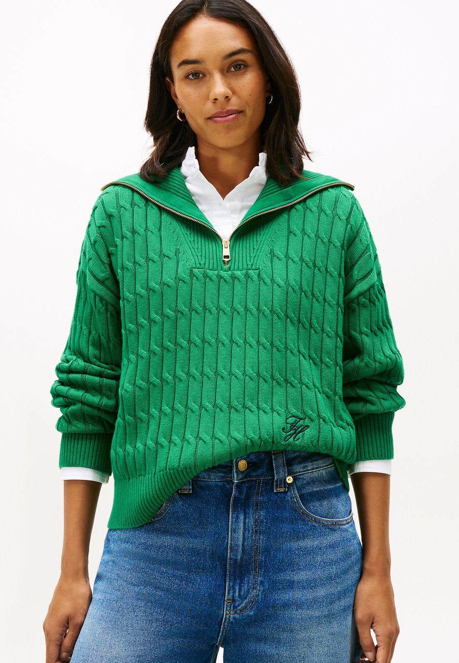 Джемпер Tommy Hilfiger CABLE MID ZIP , Nouveau Green/Green
Джемпер Tommy Hilfiger CABLE MID ZIP , Nouveau Green/Green