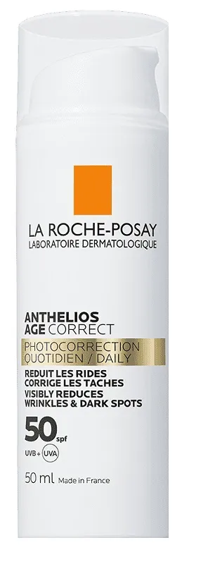 La Roche Posay Anthelios Age Correct Sun Cream SPF 50 50 мл Фотокорректирующее средство 
La Roche Posay Anthelios Age Correct Sun Cream SPF 50 50 мл Фотокорректирующее средство