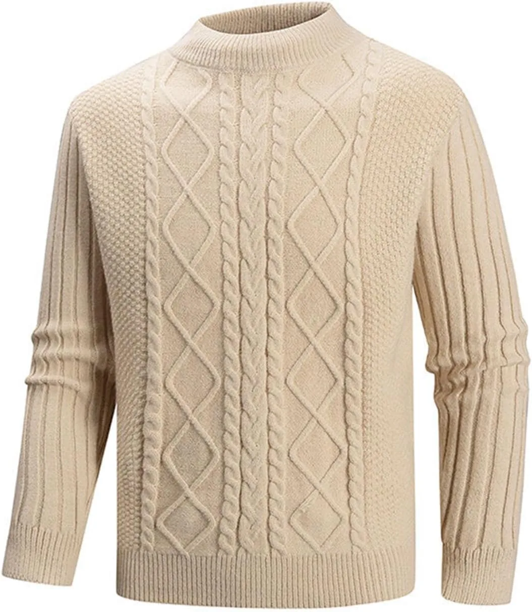 Толстовка Fall Cable Knit с длинным рукавом, зимняя, теплая, с воротником-стойкой, Casual, удобная, Slim Fit
Толстовка Fall Cable Knit с длинным рукавом, зимняя, теплая, с воротником-стойкой, Casual, удобная, Slim Fit
