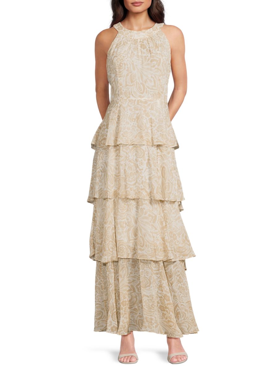 Платье макси с многоярусным вырезом на шее Tommy Hilfiger, цвет Khaki Multi
Платье макси с многоярусным вырезом на шее Tommy Hilfiger, цвет Khaki Multi