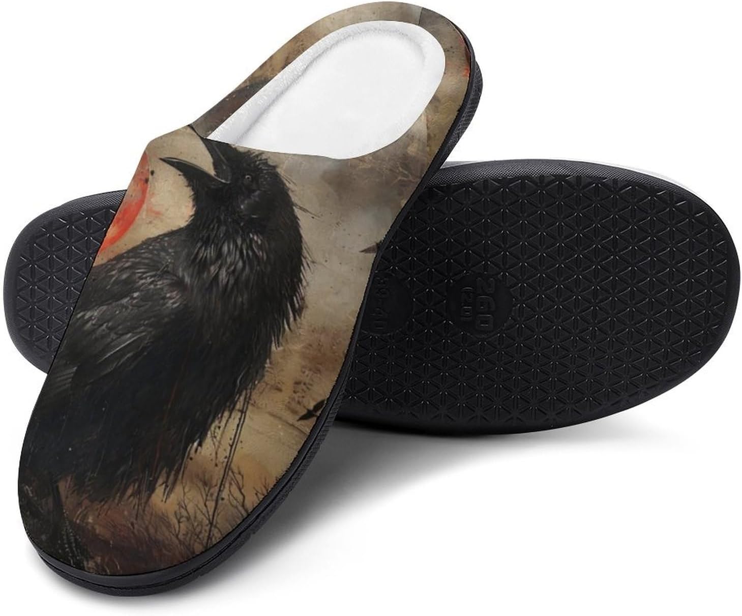 YXHZYHY Обувь в стиле скандинавской мифологии, мужские теплые зимние тапочки для дома и улицы, уютные домашние тапочки из пеноматериала с эффектом памяти, Crow
YXHZYHY Обувь в стиле скандинавской мифологии, мужские теплые зимние тапочки для дома и улицы, уютные домашние тапочки из пеноматериала с эффектом памяти, Crow