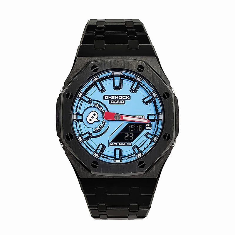 CASIO Часы Men Liquid Crystal/Analog Dual Display Series 44mm Blue Watch, Black Steel Comic Phantom Blue
CASIO Часы Men Liquid Crystal/Analog Dual Display Series 44mm Blue Watch, Black Steel Comic Phantom Blue