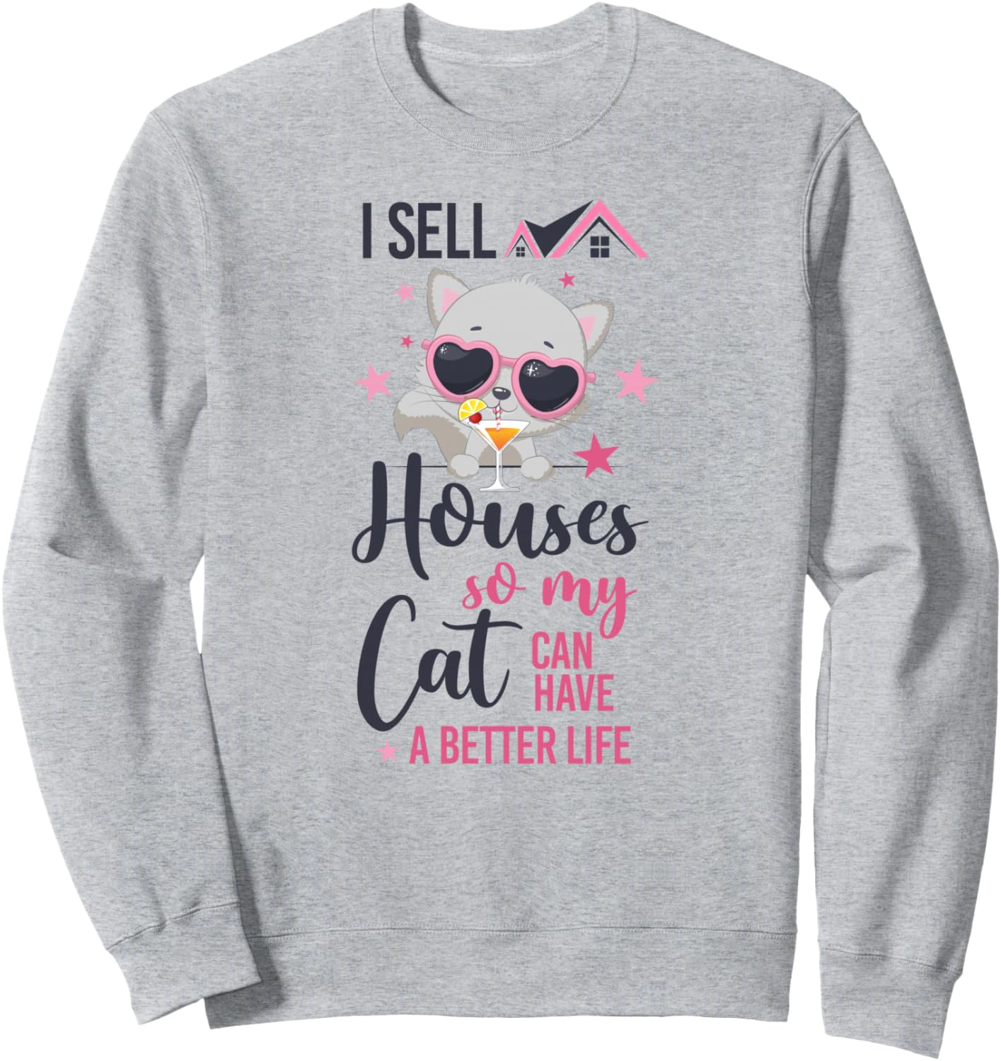 Риелтор. Я продаю дома, чтобы у моей кошки была лучшая жизнь. Милая толстовка Real Estate Agent Broker Hd0, серый
Риелтор. Я продаю дома, чтобы у моей кошки была лучшая жизнь. Милая толстовка Real Estate Agent Broker Hd0, серый