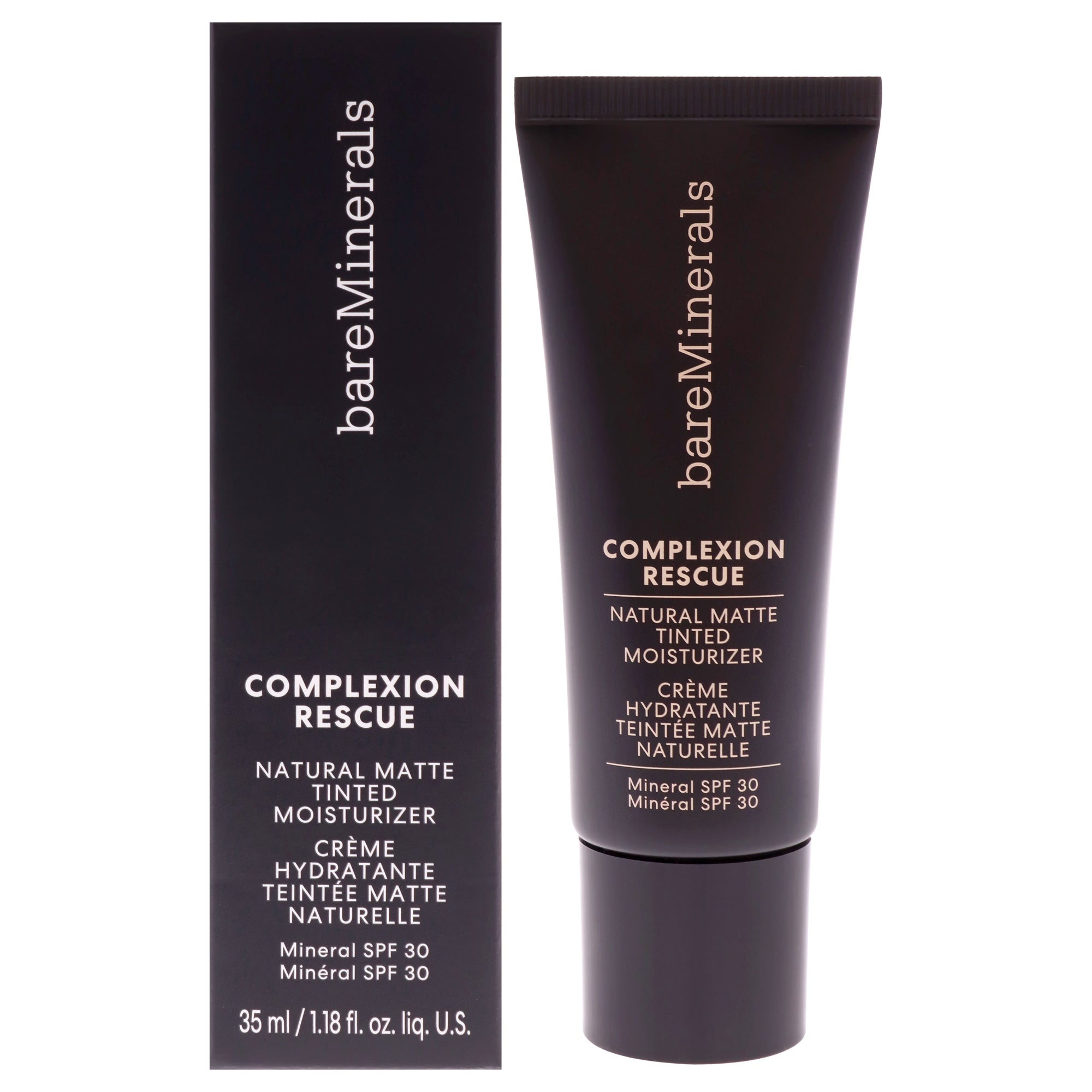 Увлажняющий крем Complexion Rescue Natural Matte Tinted с SPF 30, оттенок 04 Suede от bareMinerals для женщин - 1,18 унции (1,18 унции) Bareminerals, Small
Увлажняющий крем Complexion Rescue Natural Matte Tinted с SPF 30, оттенок 04 Suede от bareMinerals для женщин - 1,18 унции (1,18 унции) Bareminerals, Small