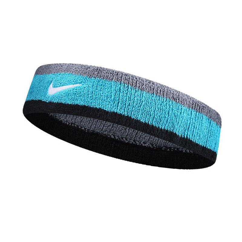 Спортивная влагоотводящая повязка на голову Unisex Nike, синий черный серый n0001544017os
Спортивная влагоотводящая повязка на голову Unisex Nike, синий черный серый n0001544017os