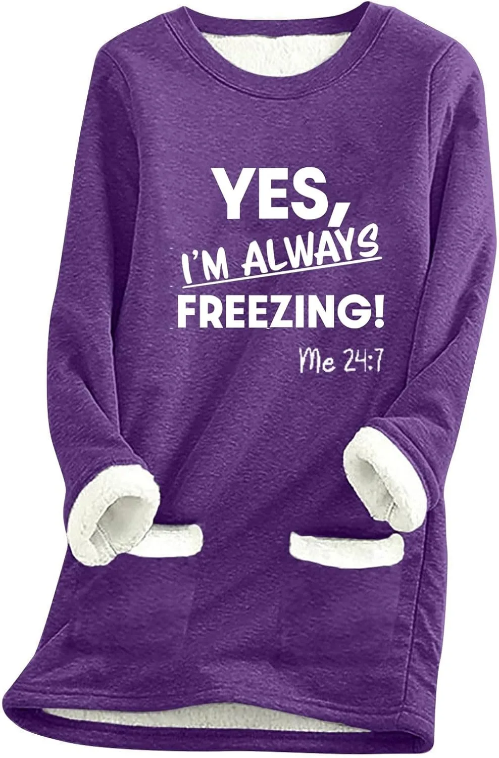 Теплый свитер для женщин с длинным рукавом и флисовой подкладкой Furundly
Теплый свитер для женщин с длинным рукавом и флисовой подкладкой Furundly