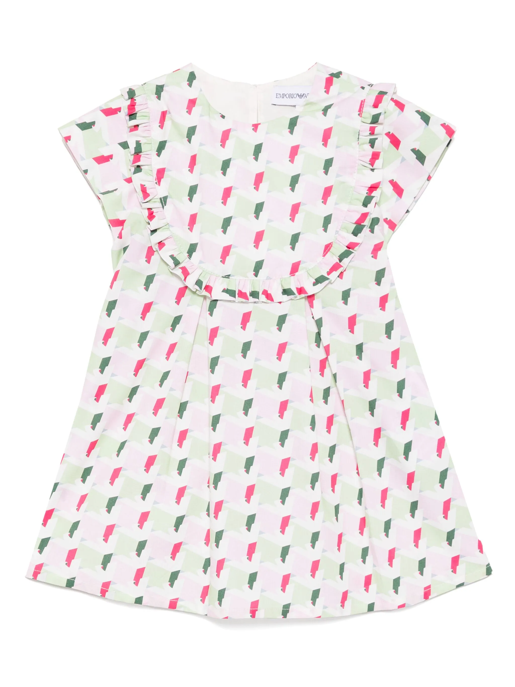 Платье с узором Emporio Armani Kids, нейтральный
Платье с узором Emporio Armani Kids, нейтральный