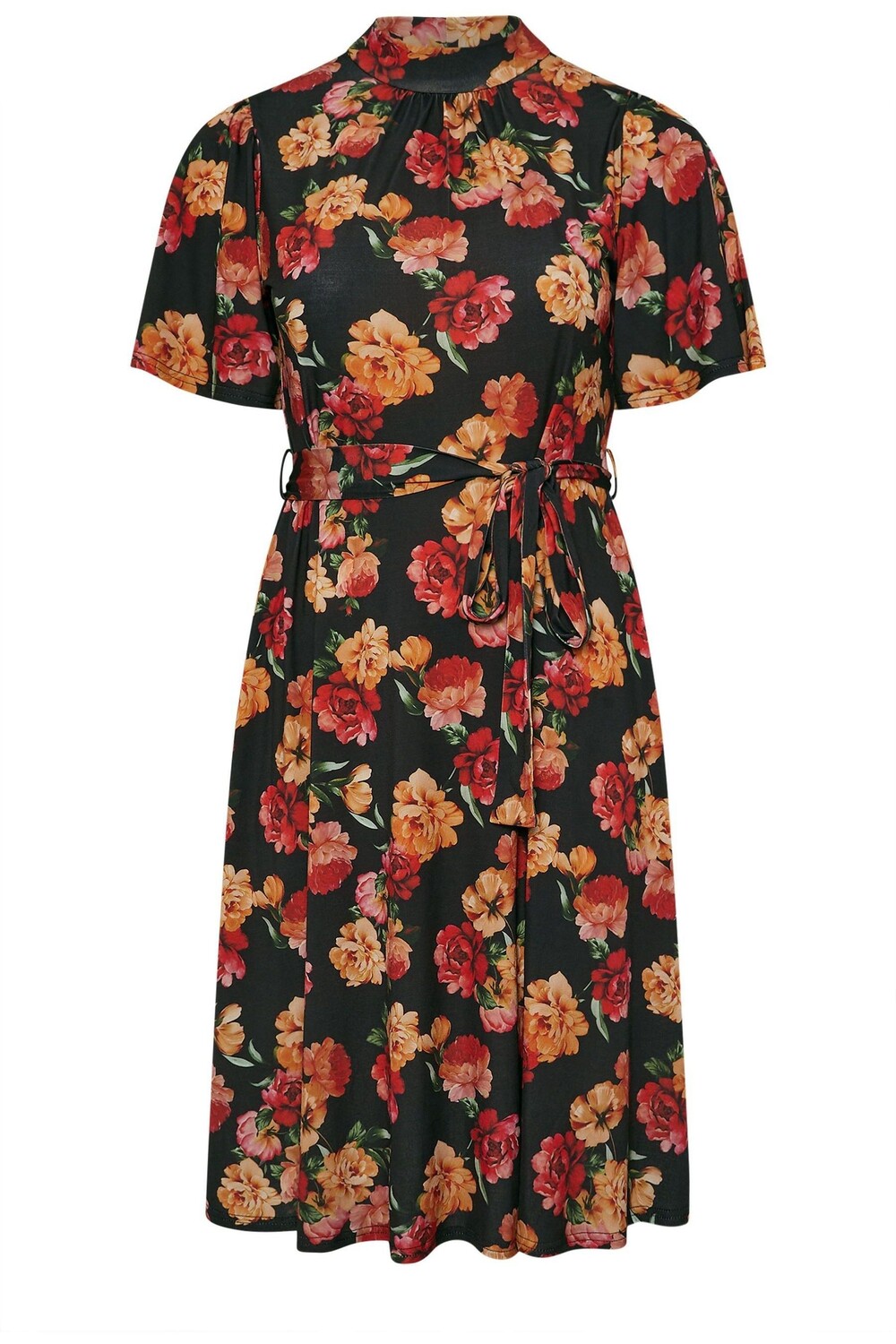 Платье фигуристка London с высоким воротом и поясом Yours Curve, черный
Платье фигуристка London с высоким воротом и поясом Yours Curve, черный