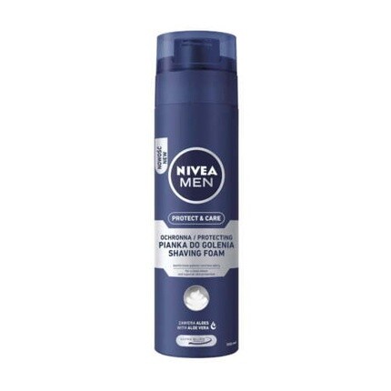 Nivea Men Protect & Care Защитная пена для бритья 200 мл, New 
Nivea Men Protect & Care Защитная пена для бритья 200 мл, New