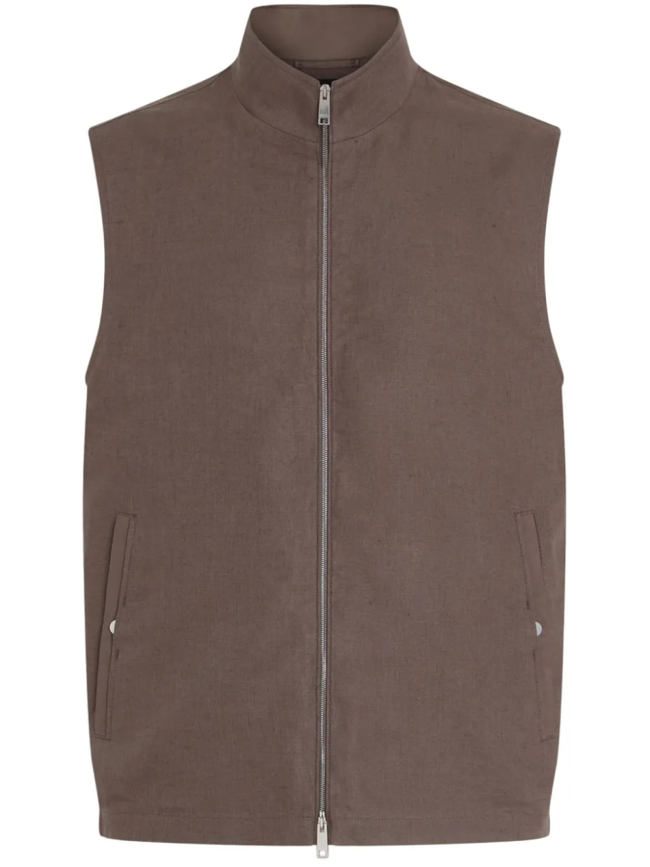 Льняной жилет Zegna, коричневый
Льняной жилет Zegna, коричневый