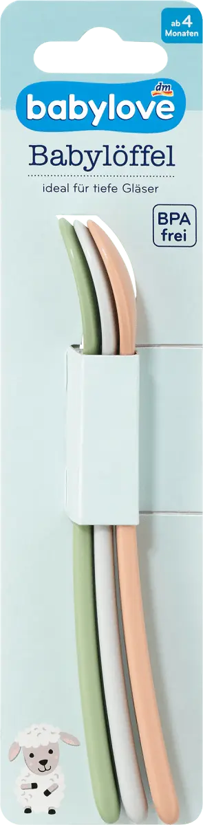 Детские ложки для глубоких стаканов 3 шт. babylove
Детские ложки для глубоких стаканов 3 шт. babylove