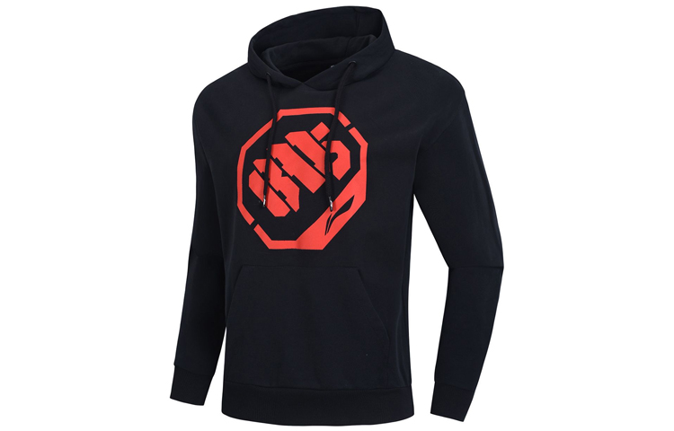 Толстовка Li-Ning с капюшоном, мужская, черная, умеренная посадка, Regular
Толстовка Li-Ning с капюшоном, мужская, черная, умеренная посадка, Regular