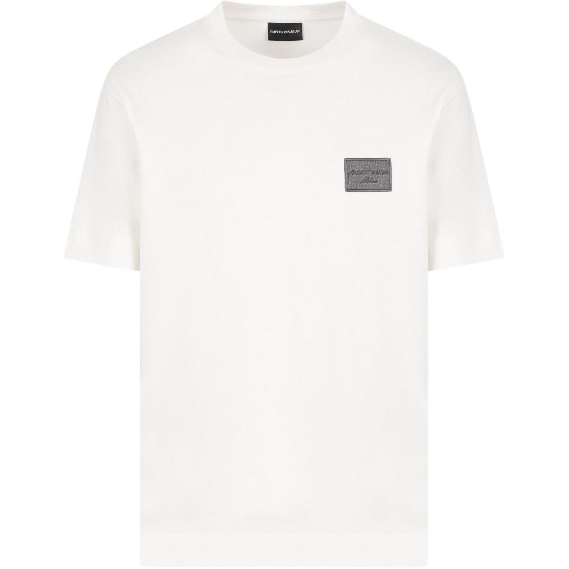 Футболка с аппликацией логотипа EMPORIO ARMANI, белый
Футболка с аппликацией логотипа EMPORIO ARMANI, белый