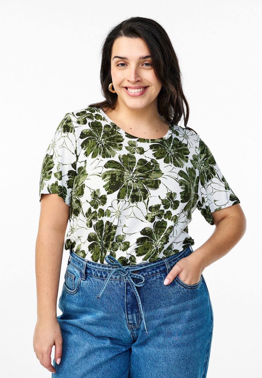 Футболка с принтом MIT FLORALEM Zizzi, зеленый
Футболка с принтом MIT FLORALEM Zizzi, зеленый