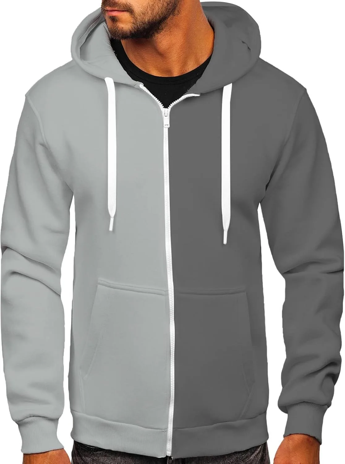 Толстовка с капюшоном Muscularfit на молнии, цветной блок, оверсайз
Толстовка с капюшоном Muscularfit на молнии, цветной блок, оверсайз