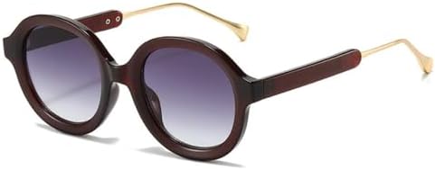 Панк-солнцезащитные очки круглой формы для женщин, популярные модные градиентные солнцезащитные очки в стиле ретро с леопардовым принтом, защита от ультрафиолета UV400 MTZJH, Winered-gray
Панк-солнцезащитные очки круглой формы для женщин, популярные модные градиентные солнцезащитные очки в стиле ретро с леопардовым принтом, защита от ультрафиолета UV400 MTZJH, Winered-gray