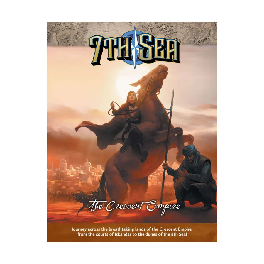 Crescent Empire, 7th Sea (2nd Edition) (John Wick Presents), твердый переплет
Crescent Empire, 7th Sea (2nd Edition) (John Wick Presents), твердый переплет