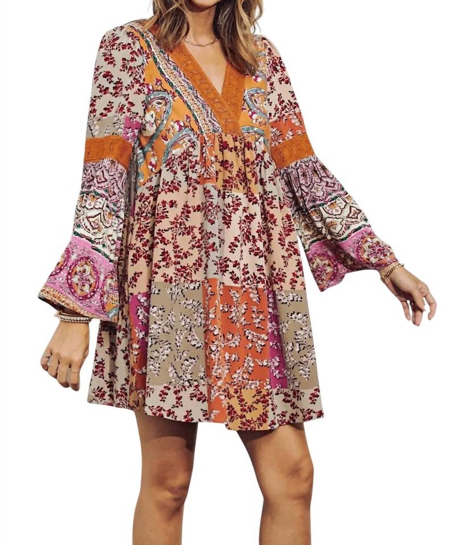 Платье А-силуэта Danielle Colorblock в кирпичном цвете Multi DAVI & DANI
Платье А-силуэта Danielle Colorblock в кирпичном цвете Multi DAVI & DANI