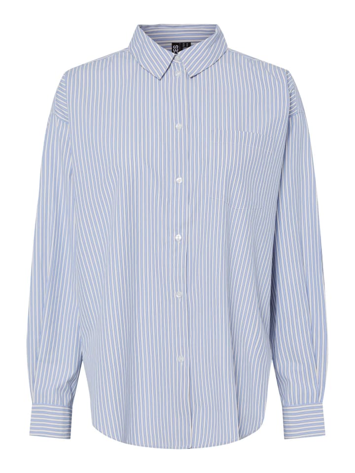 Полосатая рубашка цвета морской волны Pieces
Полосатая рубашка цвета морской волны Pieces