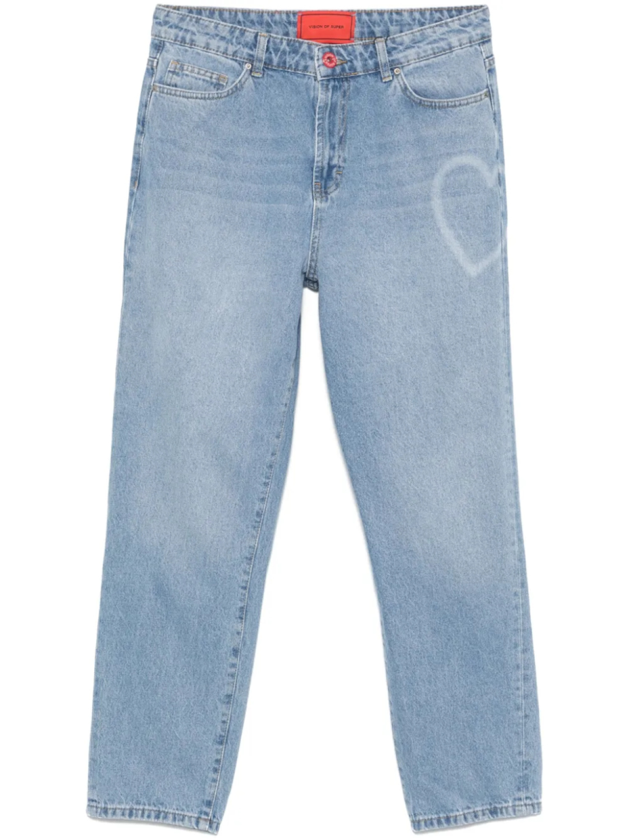 Джинсы с принтом в виде сердца Vision Of Super, синий
Джинсы с принтом в виде сердца Vision Of Super, синий