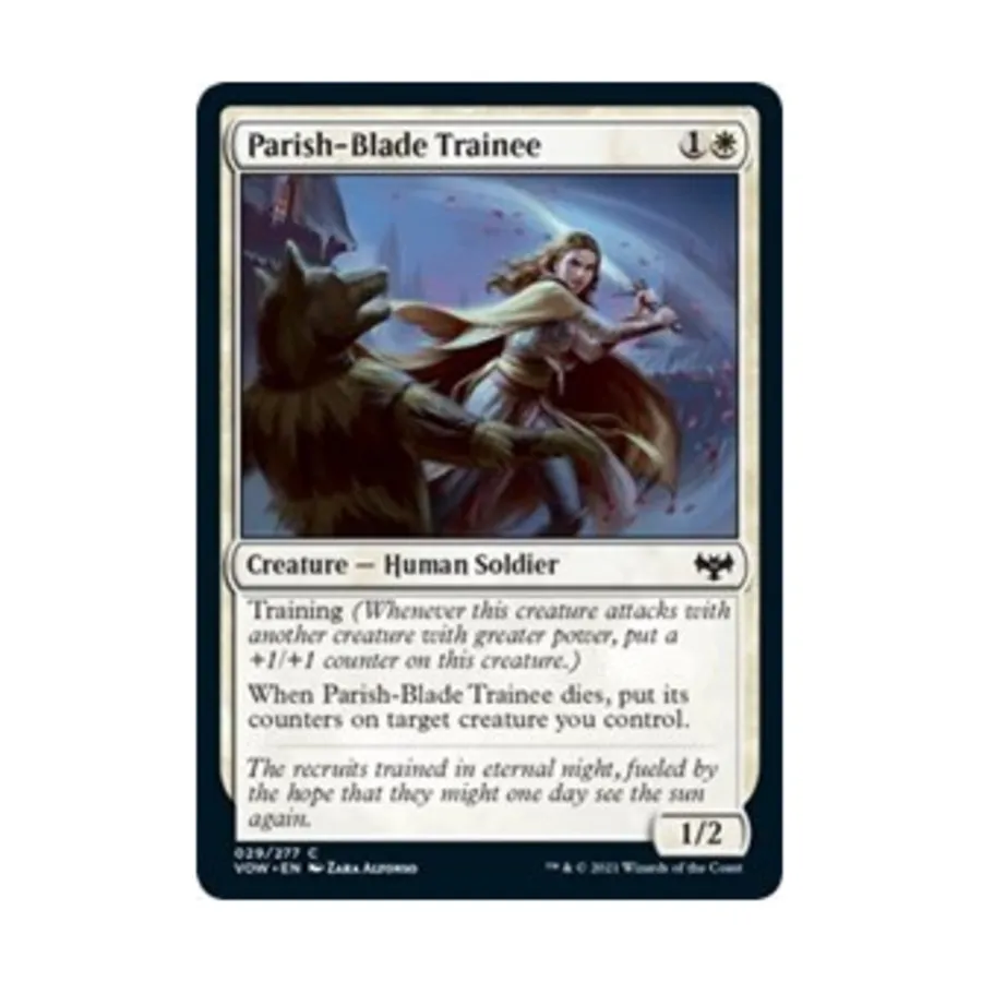 CCG Стажер Приходского Клинка (клавиша), MTG - Innistrad: Crimson Vow 
CCG Стажер Приходского Клинка (клавиша), MTG - Innistrad: Crimson Vow