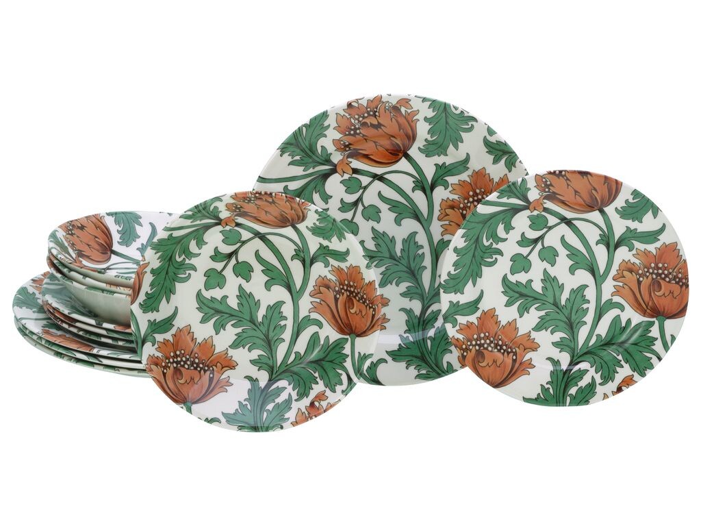 CreaTable, 16888, Florentina Colorful, набор тарелок, 12 предметов, керамика, мультиколор
CreaTable, 16888, Florentina Colorful, набор тарелок, 12 предметов, керамика, мультиколор