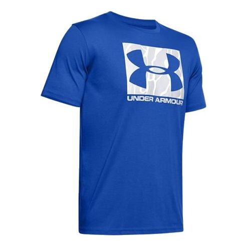 Футболка men's training sports short sleeve blue Under Armour, синий 
Футболка men's training sports short sleeve blue Under Armour, синий