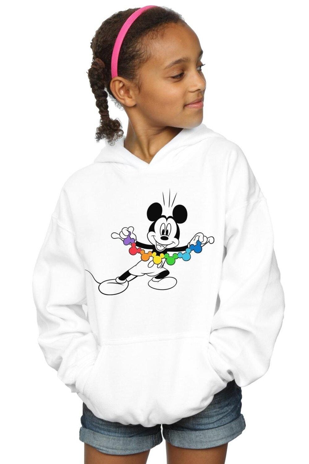 Толстовка с радужной цепочкой Микки Мауса Disney, белый
Толстовка с радужной цепочкой Микки Мауса Disney, белый