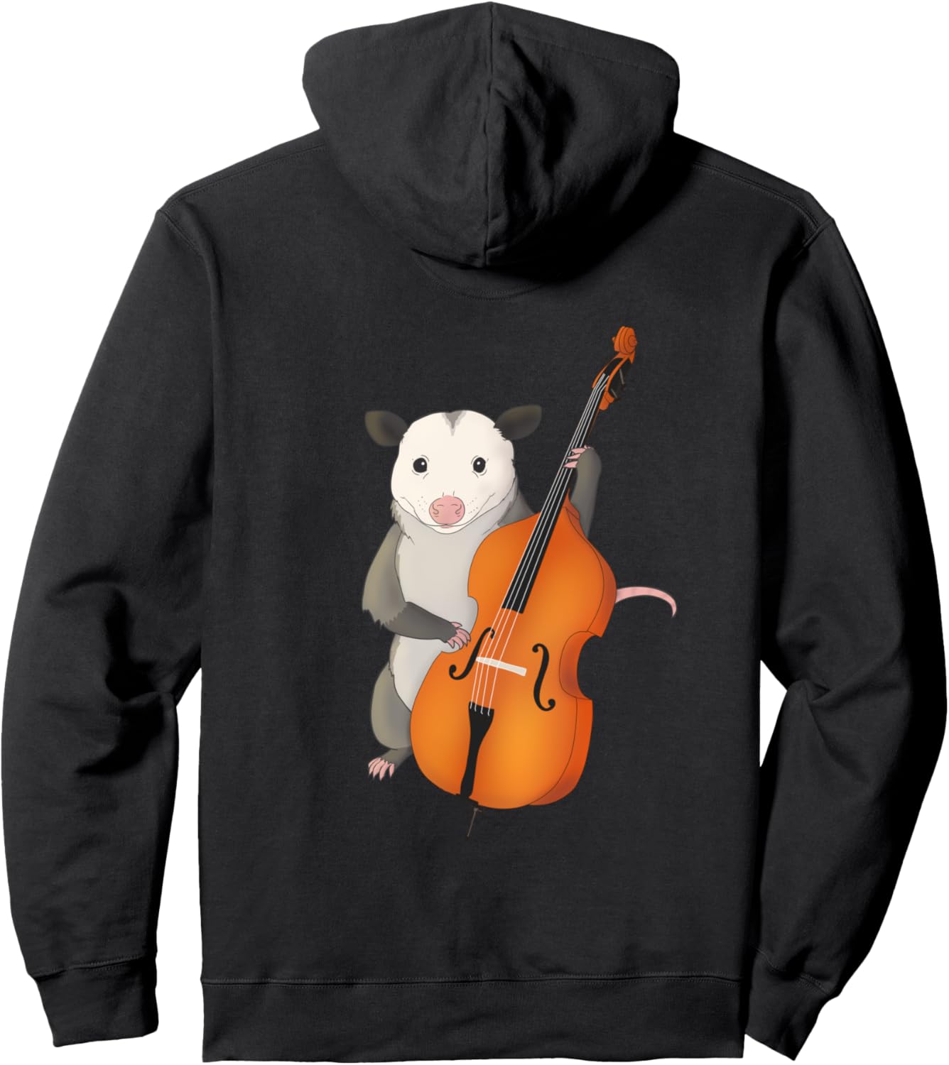 Толстовка с изображением опоссума, играющего в контрабус Marvin'S Bluegrass Possum Band, черный
Толстовка с изображением опоссума, играющего в контрабус Marvin'S Bluegrass Possum Band, черный