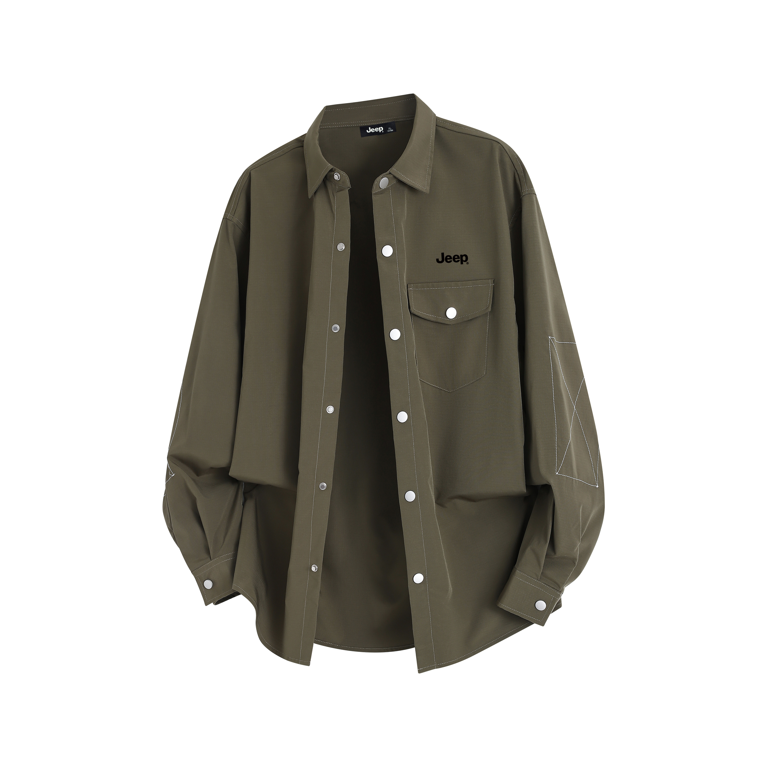 Рубашка Unisex Lapel Thin Others Jeep, army зеленый
Рубашка Unisex Lapel Thin Others Jeep, army зеленый