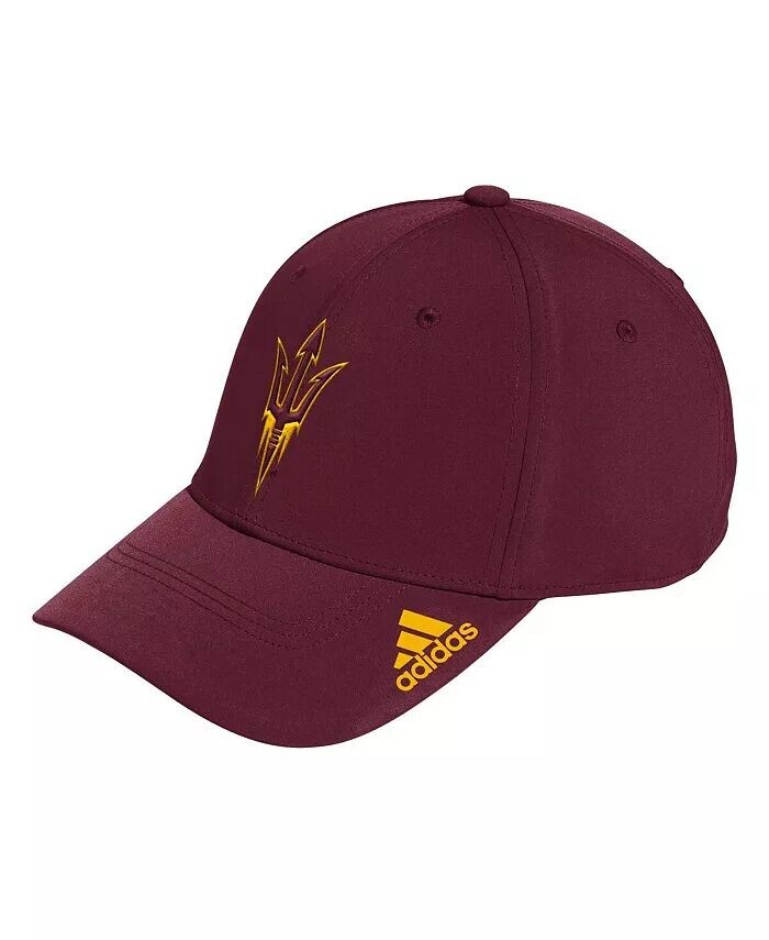 Мужская темно-бордовая шляпа с логотипом Arizona State Sun Devils Locker Room Adidas, красный 
Мужская темно-бордовая шляпа с логотипом Arizona State Sun Devils Locker Room Adidas, красный