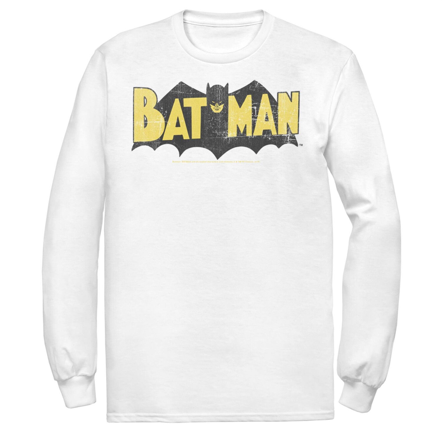 Мужская футболка с крупным текстовым логотипом DC Comics Batman Licensed Character
Мужская футболка с крупным текстовым логотипом DC Comics Batman Licensed Character